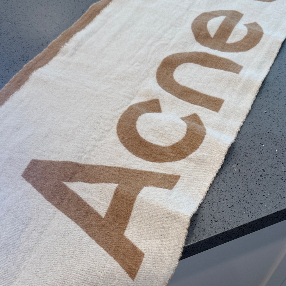 Acne Studio Wool Scarf 200*38cm - Picture 2 of 8